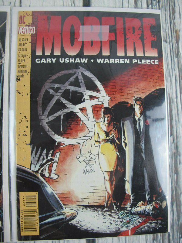 Mobfire Lot of DC Vertigo Comic 1995 Modern Age VF/NM #1 2 3 4