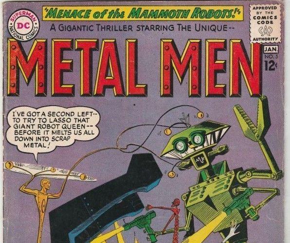 Metal Men #5 strict FN 6.0   Appearance - The Mammoth Robot   Many more up