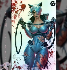 ABSOLUTE BATMAN #13 KIRKHAM BATTLE DAMAGE GOLD FOIL VIRGIN VARIANT PRESALE 2/13☪