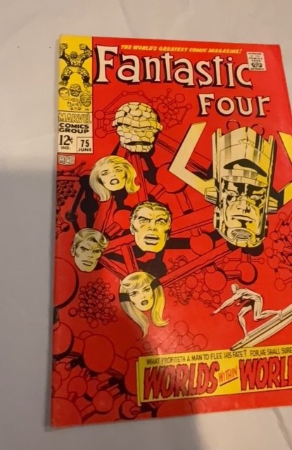 Fantastic Four #75 (1968)worlds within worlds glactus/silversurfer