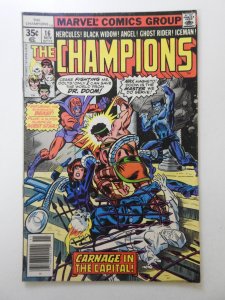 The Champions #16 (1977) Solid VG+ Condition!