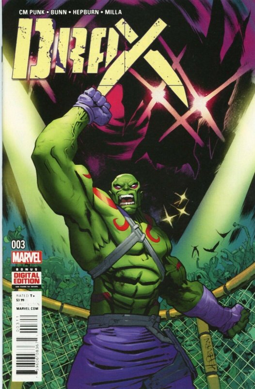 DRAX Volume 1 issues #1-4 Lot Marvel Comics 2016 written by CM Punk Cullen Bunn