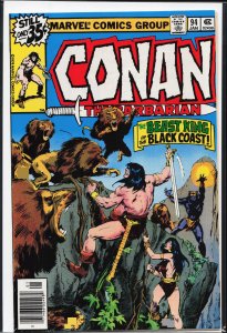 Conan the Barbarian #94 Regular Edition (1978) Conan