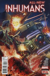 All-New Inhumans #4 VF/NM; Marvel | save on shipping - details inside