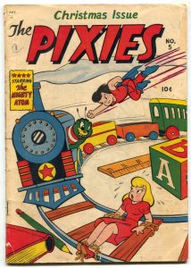 The Pixies #5 1948- MIGHTY ATOM- Golden Age VG-