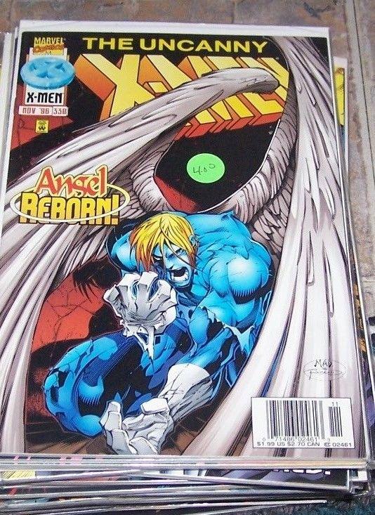 Uncanny X-Men #338 (Nov 1996, Marvel) pyro legacy virus angel reborn