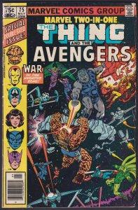 Marvel Two-In-One 75 (1981) VG Bronze Age Marvel Comics Avemgers