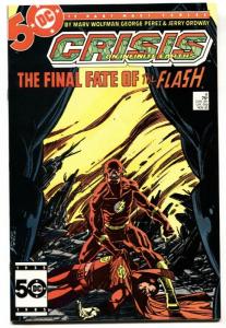 CRISIS ON INFINITE EARTHS #8 1985 DC COMICS-FLASH DEATH nm-