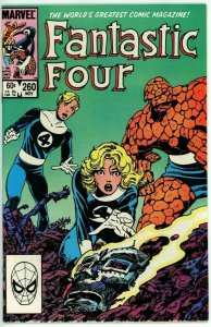 Fantastic Four #260 (1962) - 8.0 VF *When Titans Clash* 