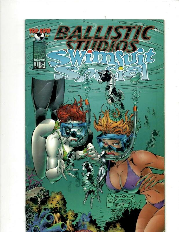 9 Comics Swimsuit Special 1 Witchblade Expatriate Impossible Sky Captain++ J54