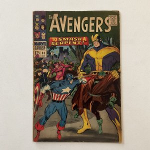 Avengers 33 Very Good/Fine Vg/Fn 5.0 Marvel 1966