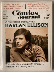 Comics Journal #53 Harlan Ellison Fantagraphics 6.0 FN (1977)