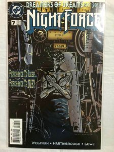 Night Force #7 Comic Book DC 1997