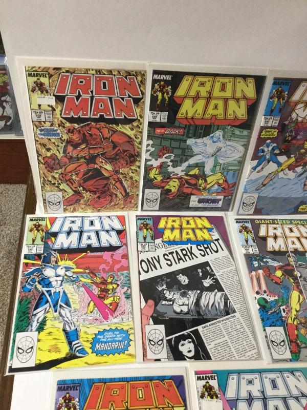 Iron Man 238 239 240 241 242 243 244 245 246 247 Annual 10 Nm Near Mint A23