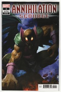 Annihilation Scourge Alpha #1 Olivetti Variant (Marvel, 2020) NM