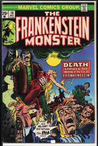 The Frankenstein Monster #10 (1974) Frankenstein Monster