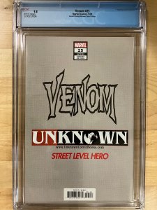 Venom #25 Second Print Virgin Cover (2020) CGC 9.8