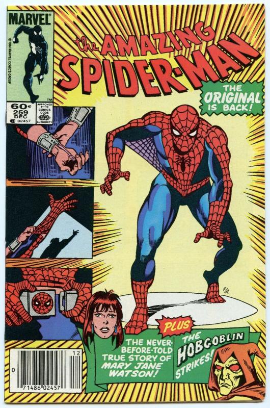 Amazing Spider-man 259 Dec 1984 VF+ (8.5)