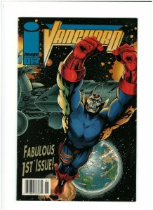 Vanguard #1 VF+ 8.5 Newsstand Image Comics 1993
