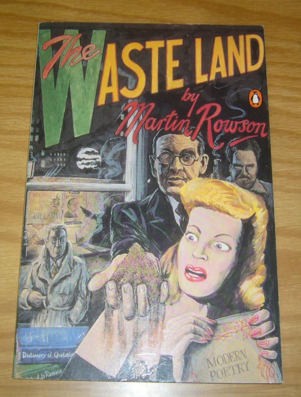 the Waste Land SC VF martin rowson parody - t.s. eliot - ezra pound - detective