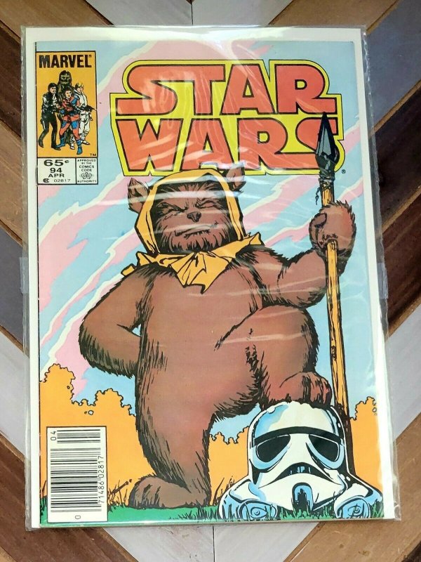 Star Wars #94 VF/NM (Marvel, 1985) Classic Ewoks cover art by Cynthia Martin 