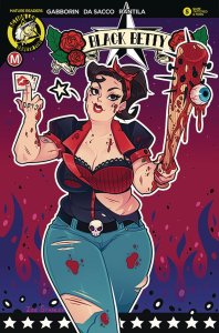 Black Betty #5 Cover B Tattered and Torn Variant Comic Book 2018 - Avatar