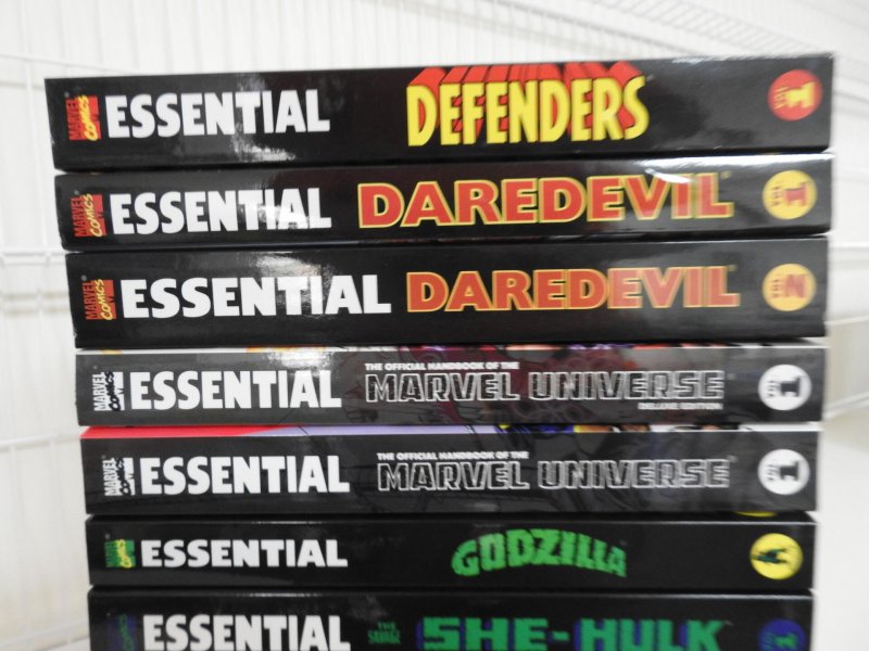 Huge Lot (13) Marvel Essentials/ DC Showcase TPB's Avg VF-NM Condition!