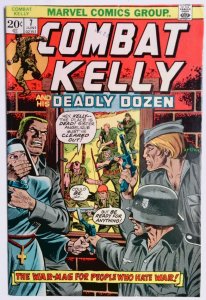Combat Kelly #7 (Jun 1973, Marvel) FN/VF