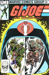 G.I. Joe, A Real American Hero #6 VF ; Marvel | 1st Print
