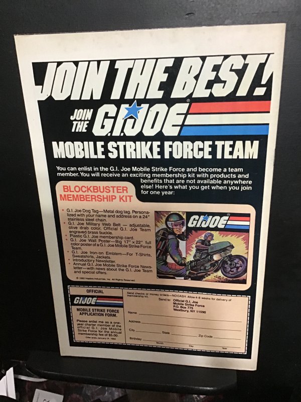 G.I. Joe: A Real American Hero #2 (1982) mid grade 1st print key! FN Wow