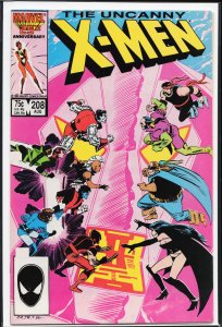The Uncanny X-Men #208 (1986) X-Men