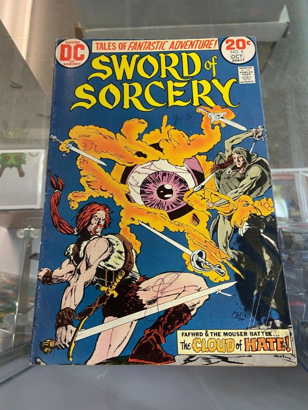 Sword of Sorcery 4 VG signed by Howard Chaykin