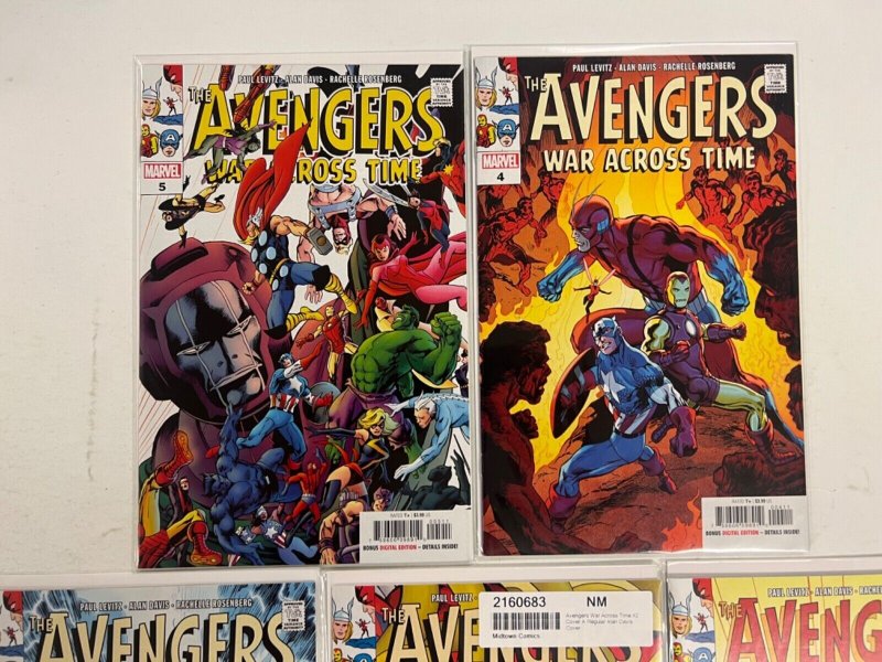 5 Avengers Marvel Comic Books # 1 2 3 4 5 Iron Man Defenders Thor Hulk 1 JS63