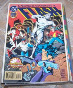 FLASH # 100 april 1995 dc  wally west  terminal velocity  final 