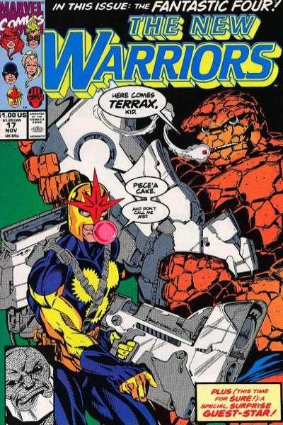 New Warriors (1990 series) #17, VF+ (Stock photo)