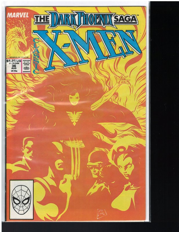 Classic X-Men #36 (Marvel, 1989)