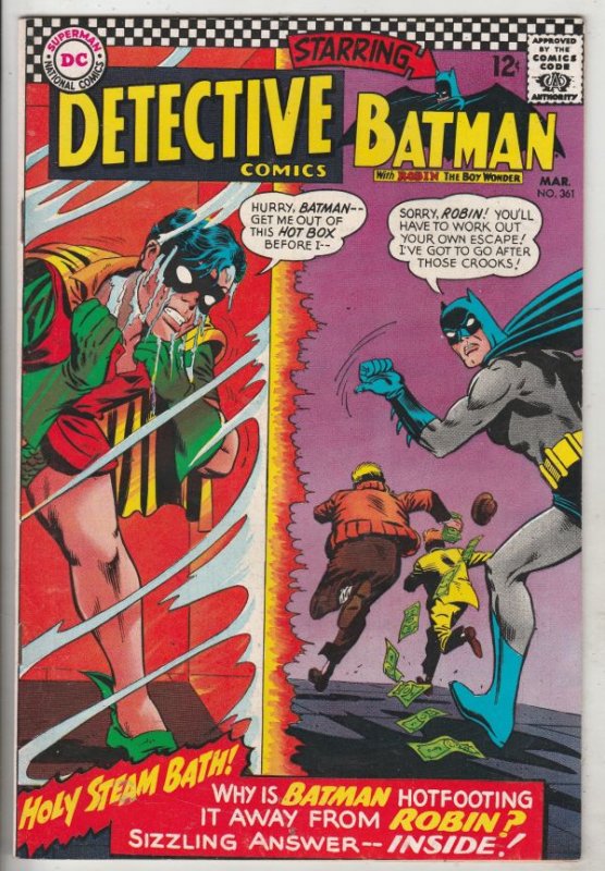 Detective Comics #361 (Mar-67) NM/NM- High-Grade Batman, Robin