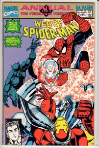 Web of Spider-Man Annual #7 Direct Edition (1991) 9.4 NM