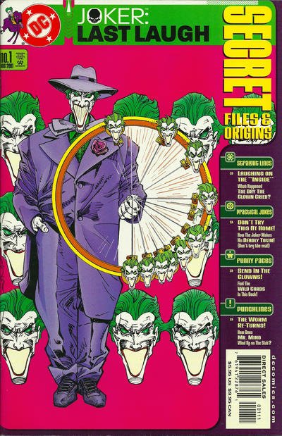 Joker: Last Laugh Secret Files and Origins #1 (ungraded) stock photo / 001