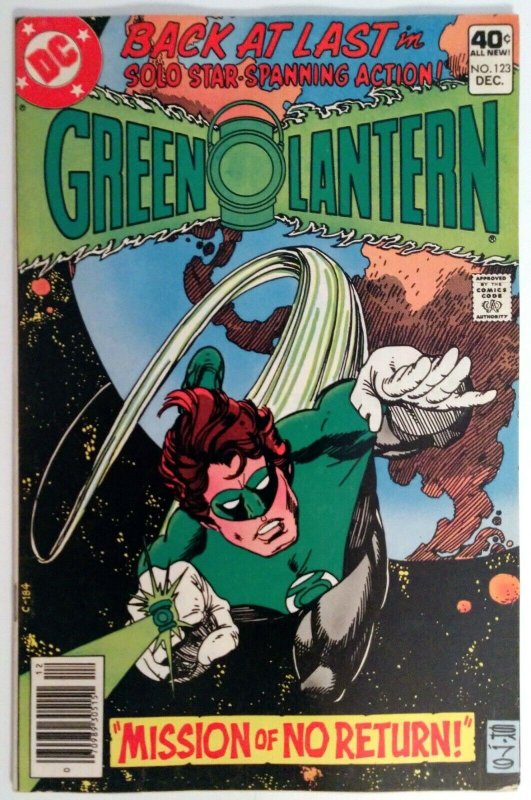 Green Lantern #123 MARK JEWELERS  