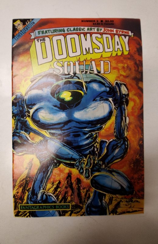 Doomsday Squad #2 (1986) NM Fantagraphics Comic Book J698