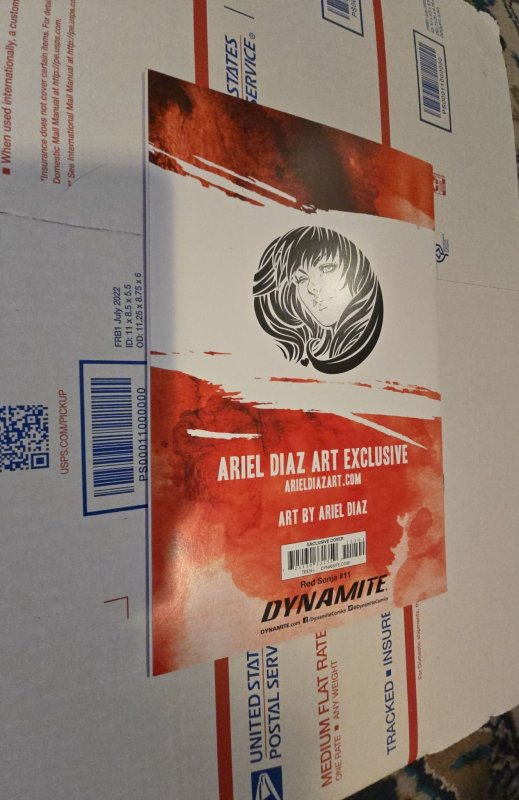 Red Sonya #11 Ariel Diaz virgin trade variant