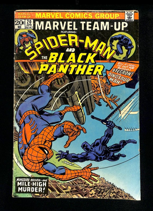 Marvel Team-up #20 Black Panther!