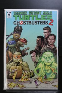 Teenage Mutant Ninja Turtles/Ghostbusters 2 #3  Chris Johnson Variant (2017)