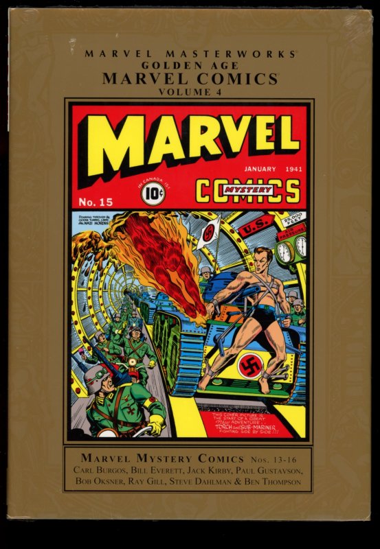 Marvel Masterworks: Golden Age Marvel Comics #4 Regular Ed (2009) - 83-40020