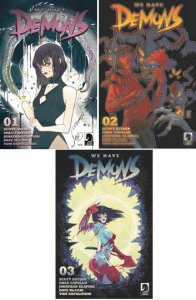 (2022) SNYDER & CAPULLO WE HAVE DEMONS #1 2 3 VARIANT COVER SET! MOMOKO!