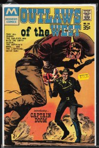 Outlaws of the West #64 (1967) Captain Doom