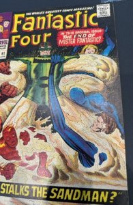 Fantastic Four #61 (1967)where stalks the Sandman fn+