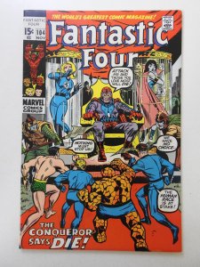 Fantastic Four #104 (1970) W/ The Sub-Mariner! Beautiful VF-NM Condition!