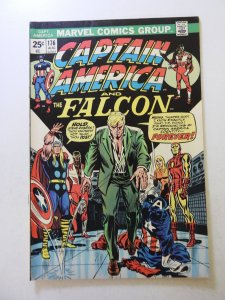 Captain America #176 (1974) FN/VF condition MVS intact